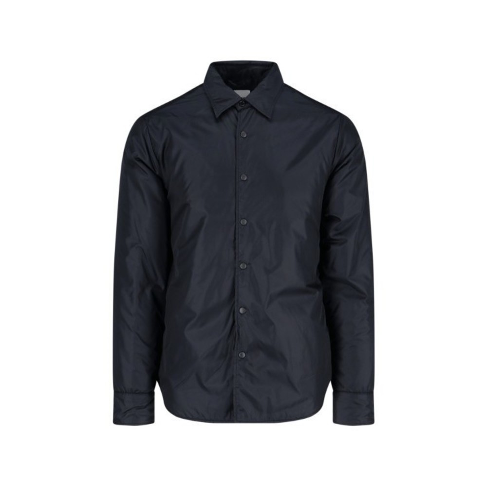 Aspesi Tailored Black Shirt With Modern Finishing Touches - NWT